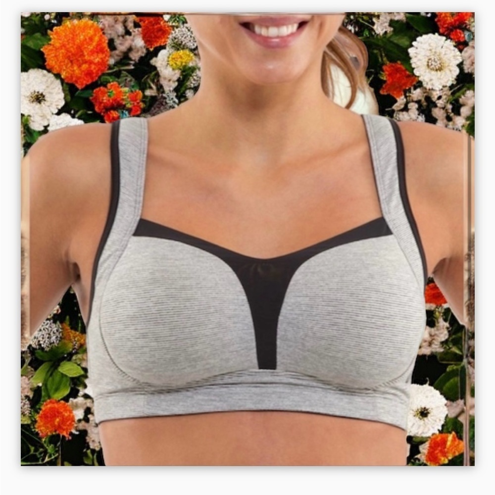 Lululemon Ta Ta Tamer II
Ghost Deep Coal Wee Stripe-VGUC-Sz- 34C​​​​​​ - Picture 12 of 15